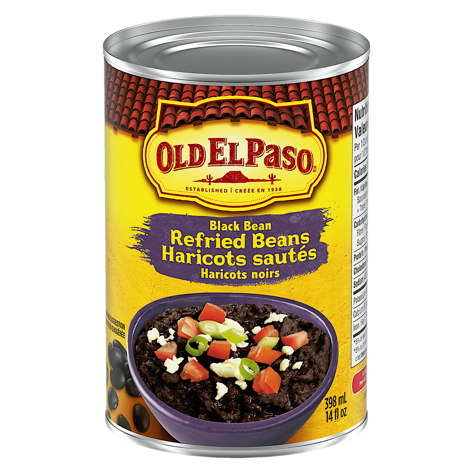 Refried Beans Black Bean 